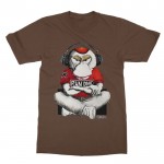 Mannen Tee shirt Wise Monkey - Hear no evil